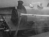 Poppy Line steam train at Sheringham station